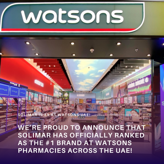 #1 Skincare Brand at Watsons UAE