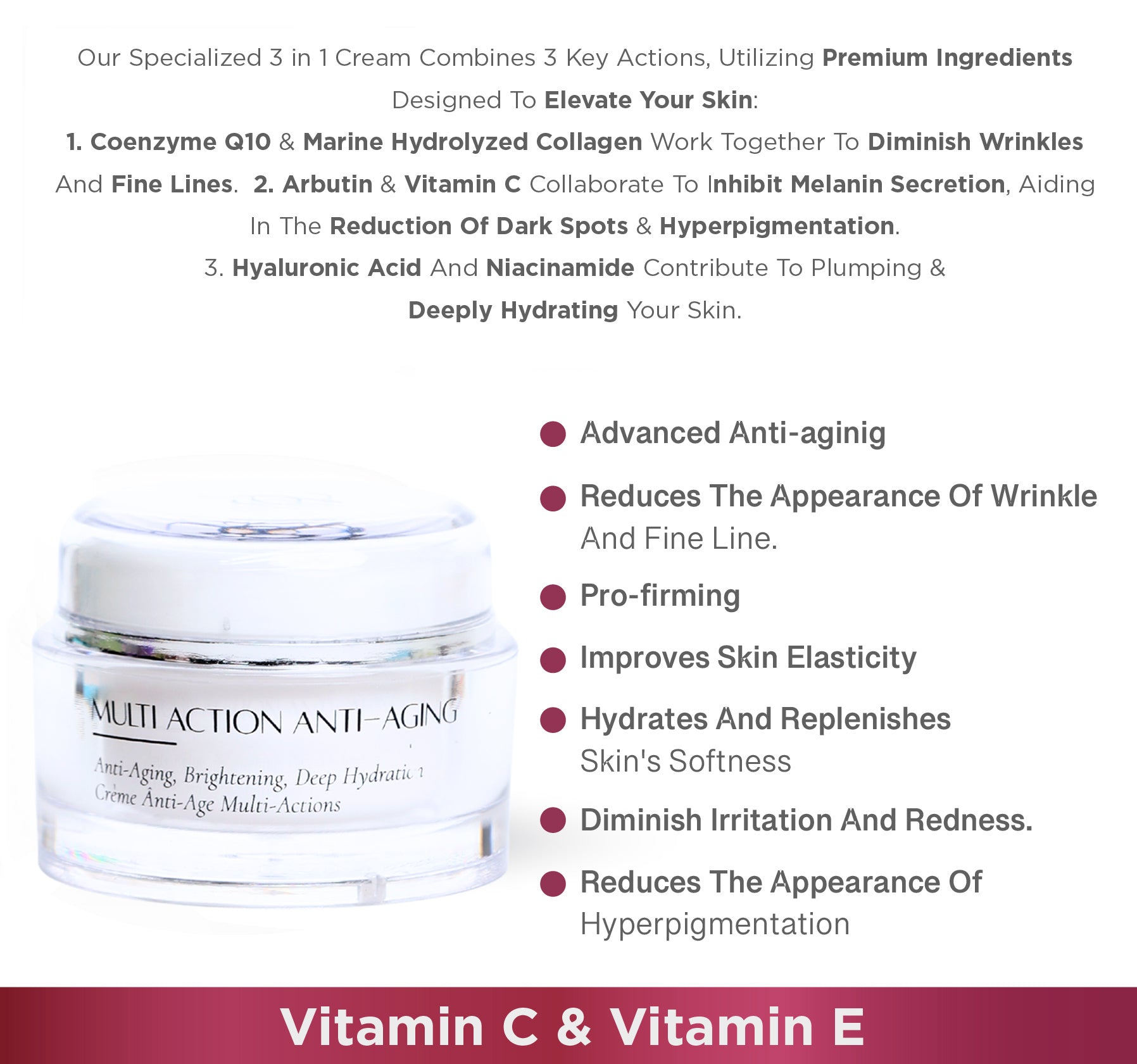 Multi Action Anti-Aging Cream