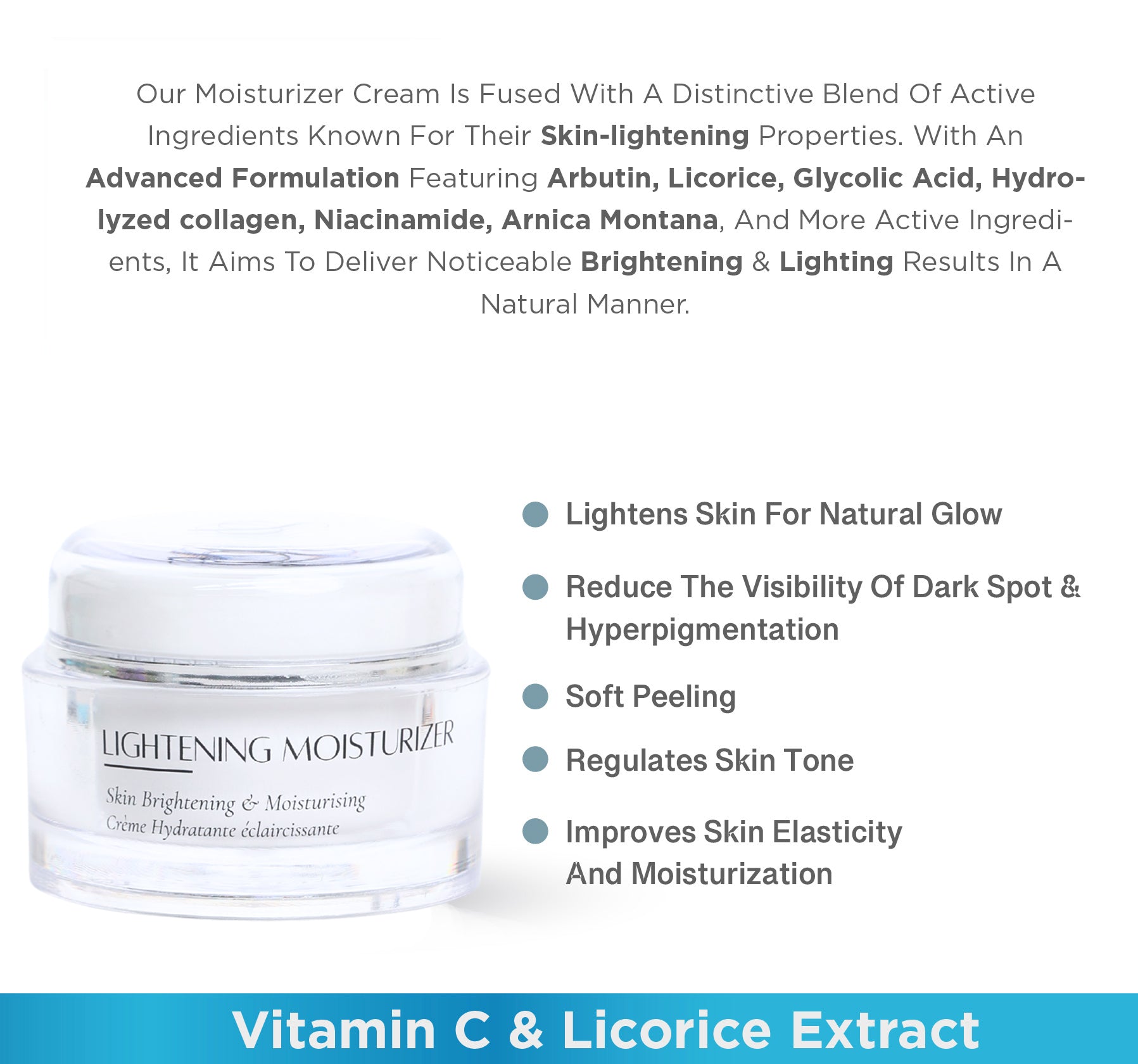 Lightening Moisturiser Cream