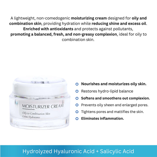 Moisturiser Cream - Oily Skin